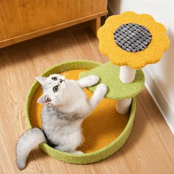 DOPZER Multi-Level 17.3-in Scratching Post & Bed Cat Scratcher slide 2 of 7