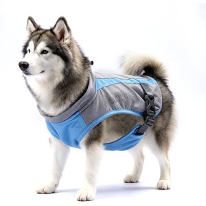 Discontinued - RUFFWEAR Swamp Cooler Zip Dog Vest, Blue Mist