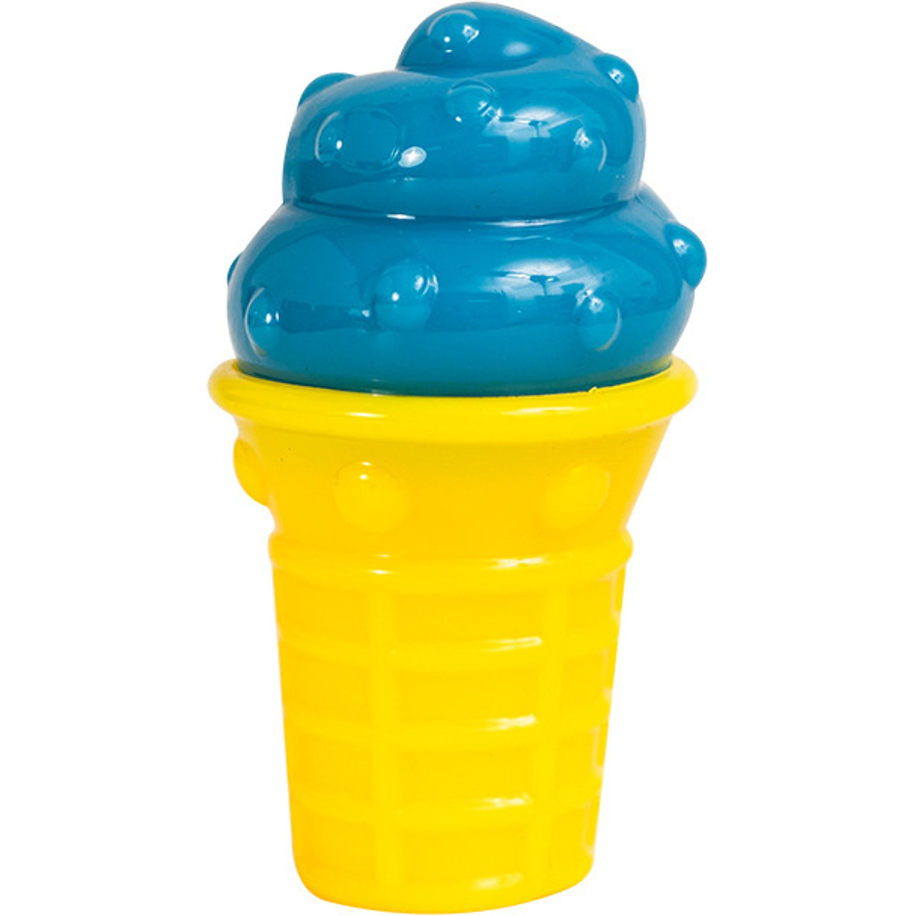 Kseroo Cooling Ice Cream Cone Shaped Chew Dog Toy, Blue