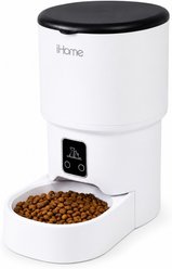 iHOME Smart App Control Automatic Plastic Dog Feeder, 4-L