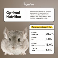 Mycelium Feeds Pellets Chinchilla Food, 5-lb bag slide 2 of 8