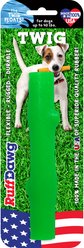 Ruff Dawg Twig Dog Toy, Green, Small