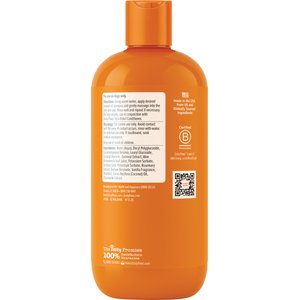 Zesty Paws Itch Soother Dog Shampoo with Oatmeal & Aloe Vera, for Skin Moisture & Shiny Coats, Vanilla Bean Scent, 16-fl oz bottle