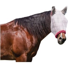 Farnam SuperMask II Horse Fly Mask with Covered Ears, White, Horse