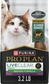 Purina Pro Plan LiveClear Adult Indoor Allergen Reducing Turkey and Rice Formula Dry Cat Food, 3.2-lb bag