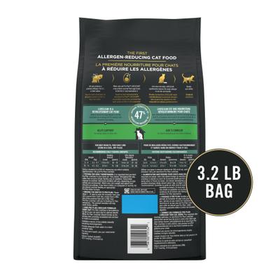 Show full view: Purina Pro Plan LiveClear Adult Indoor Allergen Reducing Turkey and Rice Formula Dry Cat Food, 3.2-lb bag slide 4 of 12