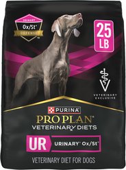 Purina Pro Plan Veterinary Diets UR Urinary Ox/St Canine Formula Dry Dog Food, 25-lb bag