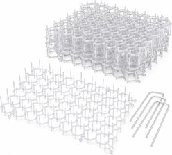 NonoPets Humane Cat Repellent Scat Mat, Clear, 12 count