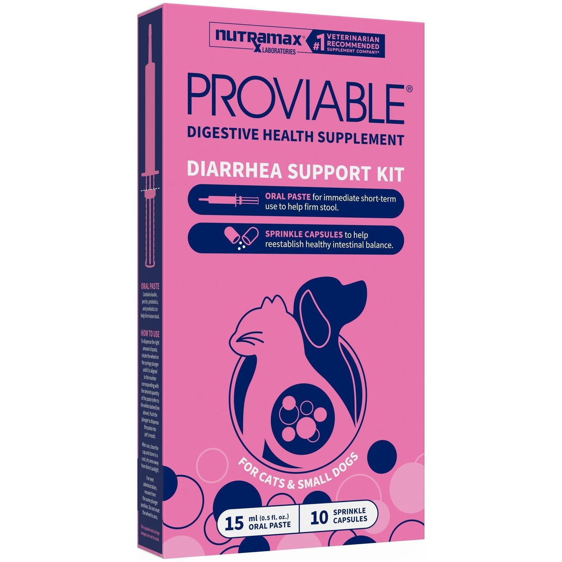 Nutramax Proviable-KP Kit Dog & Cat Supplement, 15mL