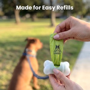 Pogi's Pet Supplies with 15 Waste Bags Dog Poop Bag Dispenser, Fresh Scented