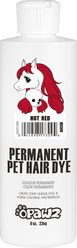 OPAWZ Permanent Dog Hair Dye, Hot Red, 8-fl oz bottle