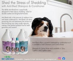 Bio-Groom Anti-Shed Deshedding Crème Rinse Dog Conditioner, 5-gallon pail slide 2 of 5