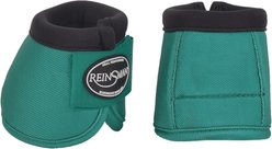 Reinsman Apex Horse Bell Boots, Emerald, Pair, Small