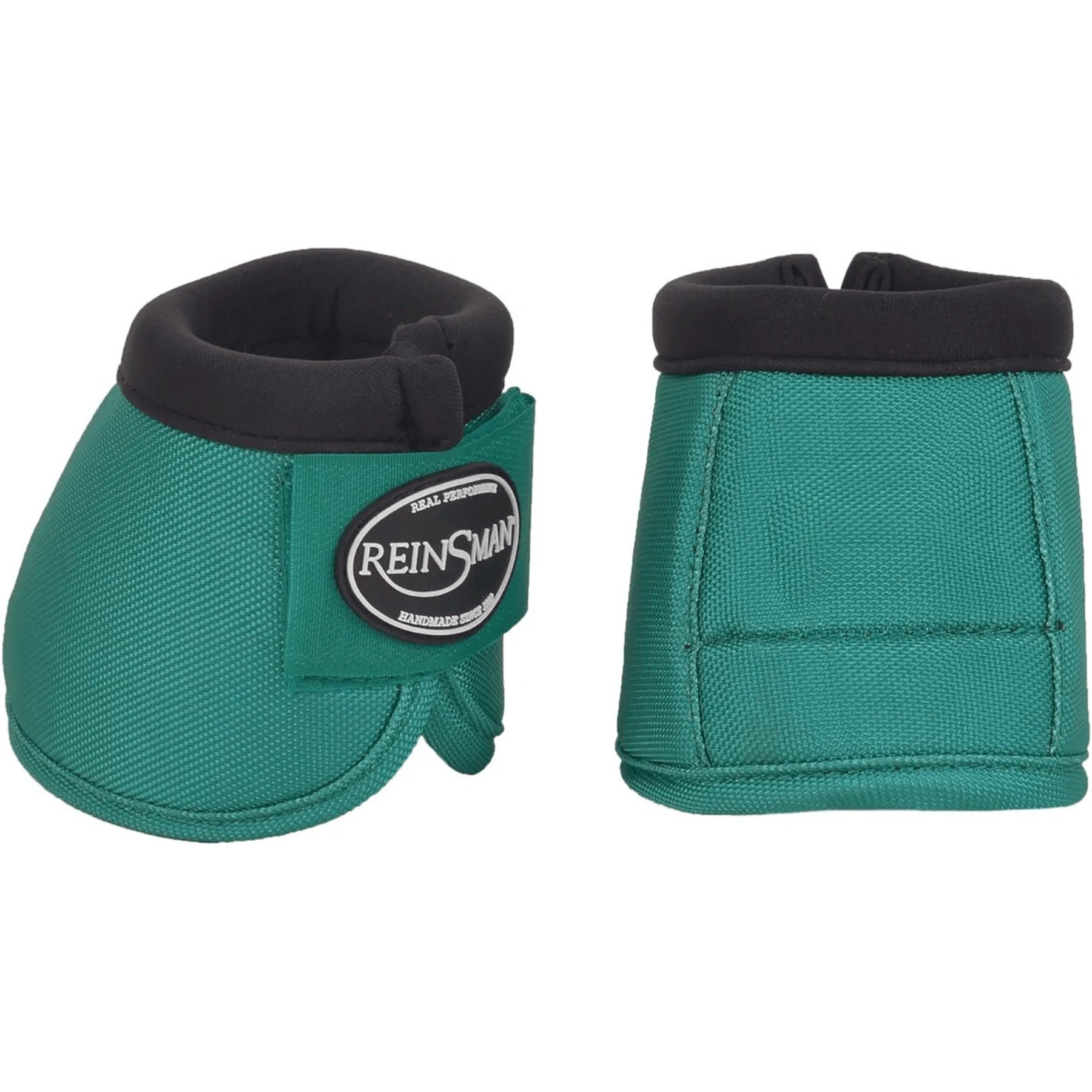 Reinsman Apex Horse Bell Boots, Emerald, Pair, Small