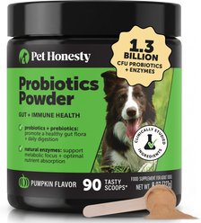 Pet Honesty Probiotics GI Pumpkin Flavored Digestive Powder for Dogs, 90 scoops