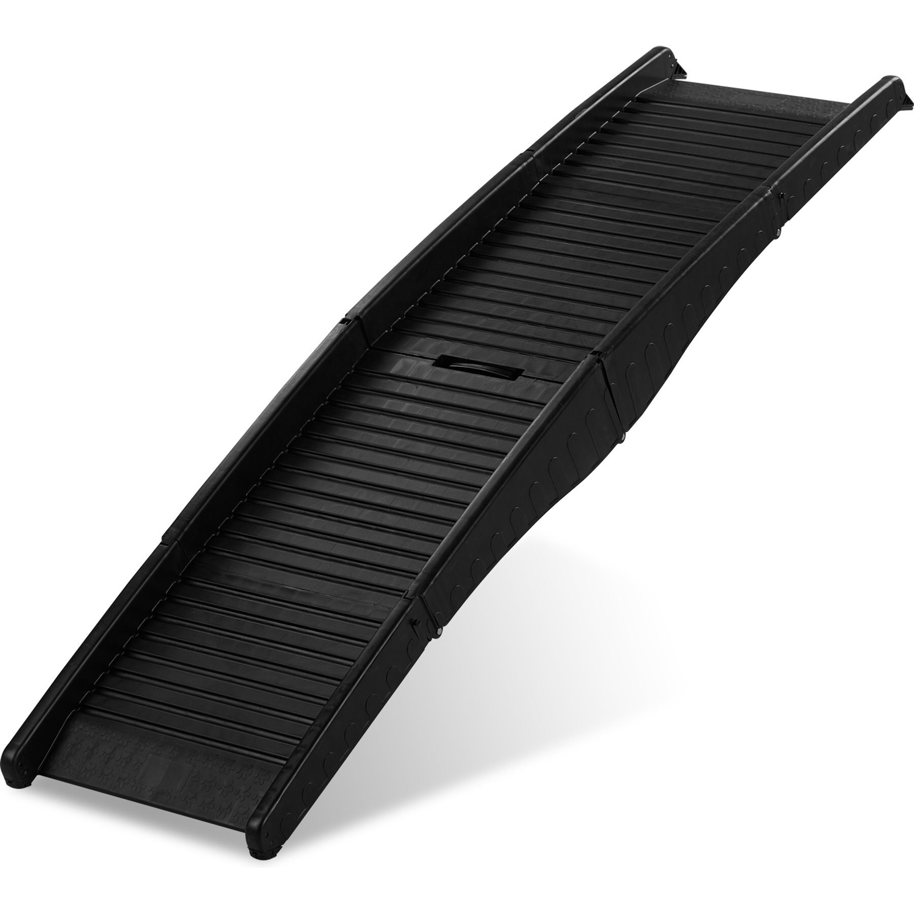 Winado Folding Collapsible Dog Ramp with Handle, Black, 60-in