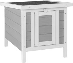 Winado Hutch Openable Waterproof Asphalt Roof & Fir Wood Construction Poultry Coop