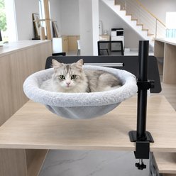 NonoPets 360° Rotating Desk-Mounted Dog & Cat Hammock Bed