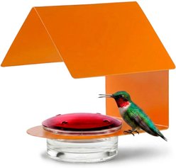 Mosaic Birds The Cottage HummingBird Feeder, 3.4-oz, Orange