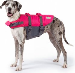 Outward Hound Granby Splash Dog Life Jacket, Pink, X-Large slide 1 of 8