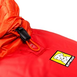 Ruffwear Palisades Sleep Poncho Insulated Dog Coat, Red Currant, Large/X-Large slide 2 of 8