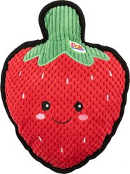 Dole Tuff BerrySqueak Plush Dog Toy, 9.5-in