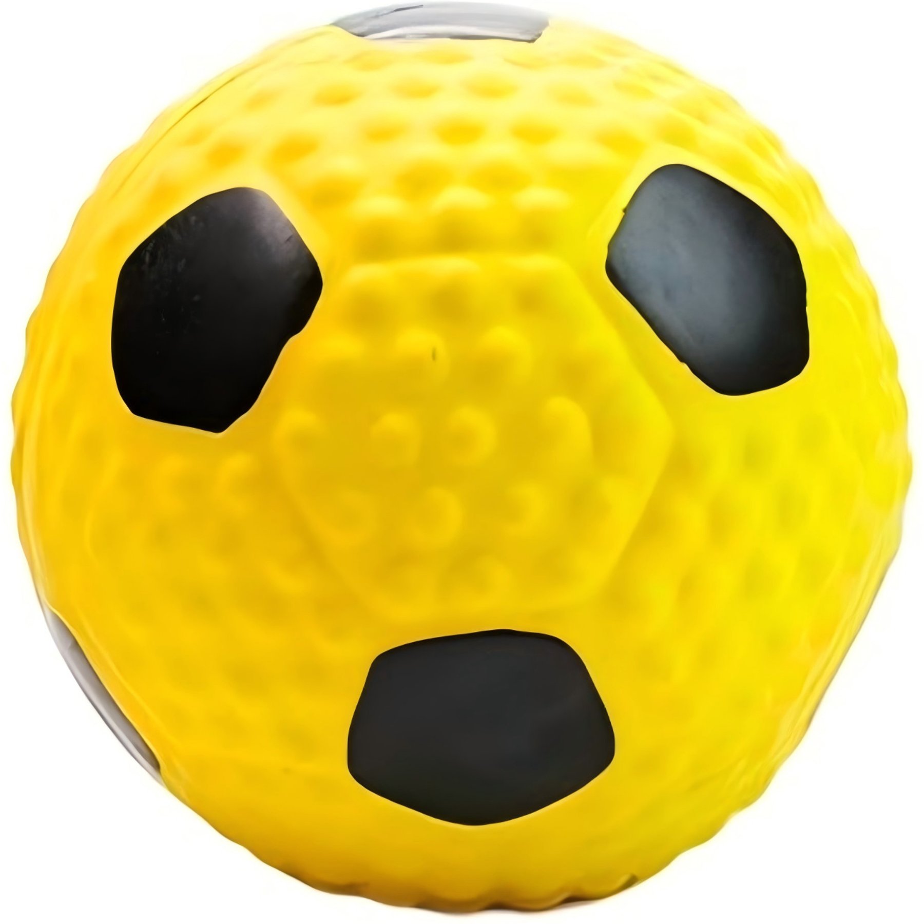 Kseroo Soccer Ball Dog Toy, Yellow, Small