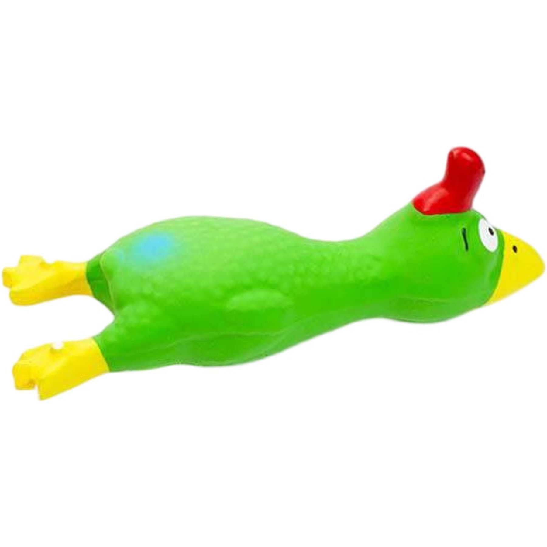 Kseroo Screaming Chicken Dog Toy, Green