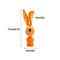 Show in main carousel: Kseroo Fox Latex Dog Toy slide 6 of 6