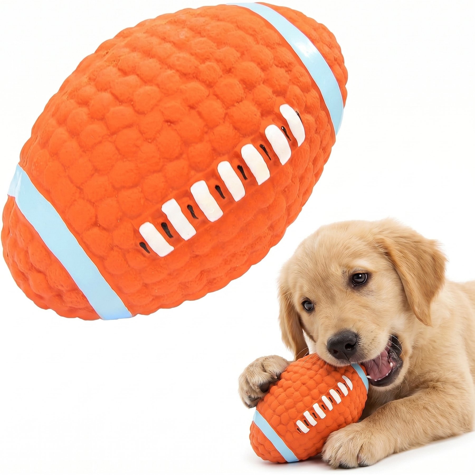 Kseroo Latex Football Dog Toy, Small