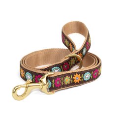 Up Country Bella Floral Dog Leash, Multicolor, 5-ft long, 9/16-in wide