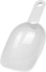 Mora Pets Precision Portion Control Dog & Cat Food Scoop, Medium, White