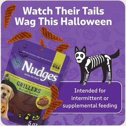Blue Buffalo Nudges Grillers Beef Steak Soft & Chewy Dog Treats, 5-oz bag slide 2 of 9