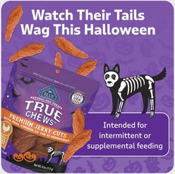 Blue Buffalo True Chews Premium Seasonal Halloween Jerky Cuts Chicken Dog Treats, 4-oz bag slide 2 of 7
