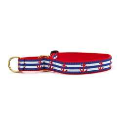 Up Country Anchors Away Martingale Slide-on Dog Collar, Multicolor, X-Large: 20 to 25-in neck, 1-in wide