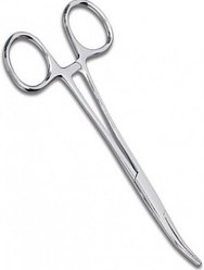Tamsco Instruments Kelly Forcep Curved Imported 410 Stainless Steel Autoscaping Tool, 5.5-in