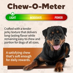 The Treat Shack Limited Ingredient High Protein Beef Jerky Discs Dog Treats, 6-oz bag slide 2 of 7