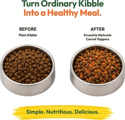 Krunchie Naturals Single Ingredient Carrot Dog Food Topper, 2.12-oz pouch slide 2 of 7