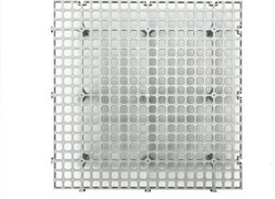 Hatching Time Interlocking Design Poultry Slat Flooring Panel with Large Holes & Short Legs slide 2 of 7