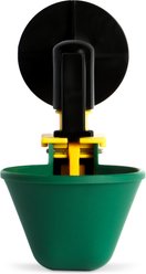 Hatching Time Auto-Fill Poultry Drinker Cups with Float Valve & Mesh Mount Hardware, 2 count