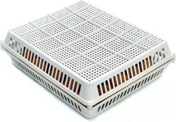 Hatching Time Washable Poultry Incubator Basket with Cover, 30 eggs