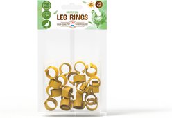 Hatching Time 25 Color-Coded Bird Identification Ring Poultry Leg Band, 12-mm