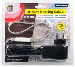 Hatching Time 12V DC Chicken Waterer Heating Cable, 16-in