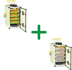 Hatching Time Chicken & Duck Incubator Kit with Setter & Hatcher, 240 eggs