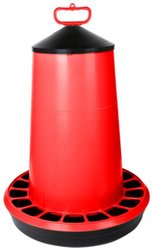 Hatching Time Manual Poultry Chicken & Backyard Flock Feeder, 33-lb