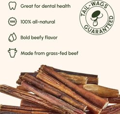 Downtown Pet Supply 6-inch Premium USA Bully Sticks Dog Chew, 10 pack slide 2 of 7