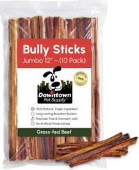 Downtown Pet Supply 12-inch Bully Sticks Dog Chew, 10 count slide 1 of 7