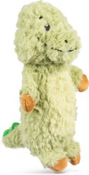 GROWL Shaggiez Gator Squeaky Plush Dog Toy, Green, 3-in slide 2 of 2