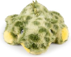 GROWL Snugglez Gator Squeaky Plush Dog Toy, Green, 9.5-in slide 2 of 2
