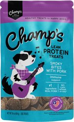 Champs Pet Kitchen Immune Support High Protein Smoky Bites with Pork Soft & Chewy Dog Bites, 16-oz bag slide 1 of 9